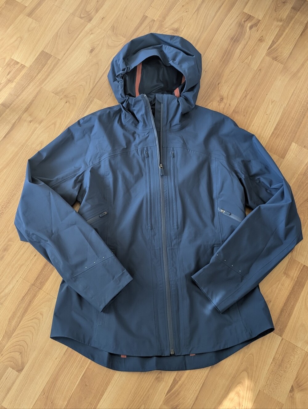 NWOT Lululemon Break a Trail Jacket 10 L Teal Night Diver